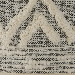 Sale Gray and White Tuft Peaks Storage Basket Baskets & Boxes