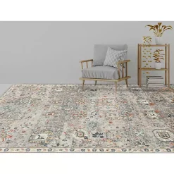 Kirklands Home Area Rugs|Bohemian Area Rug, 7x9 Gray