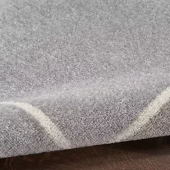 Kirklands Home Outdoor Rugs|Bordered Indoor/Outdoor Area Rug, 8x10 Gray