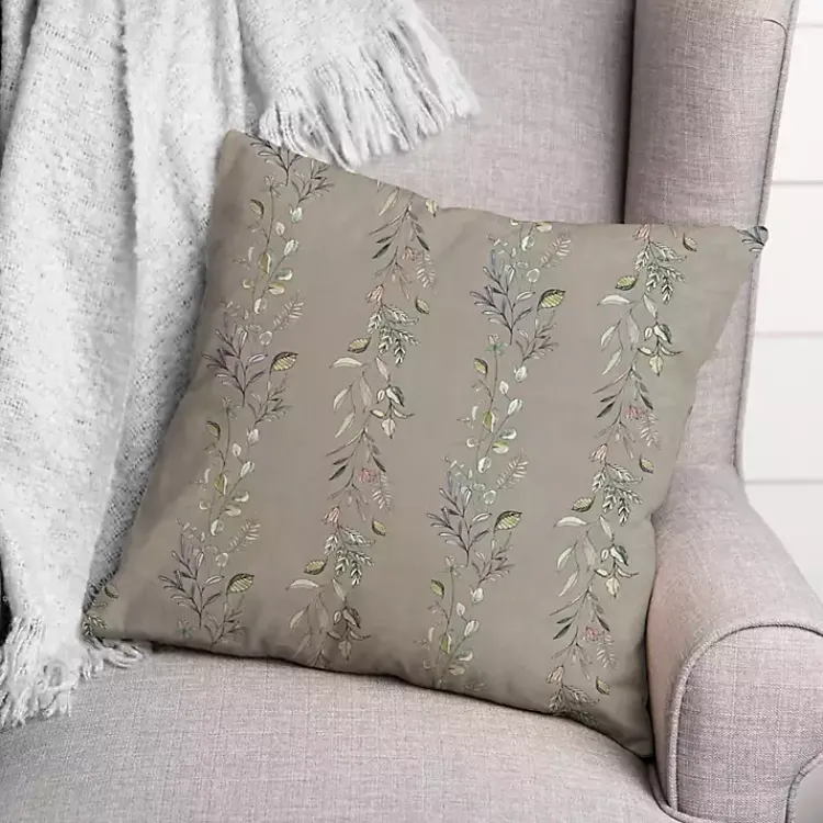 Discount Botanical Vines Pillow Pillows