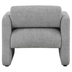 Kirklands Home Accent Chairs|Boucle Modern Accent Chair Gray