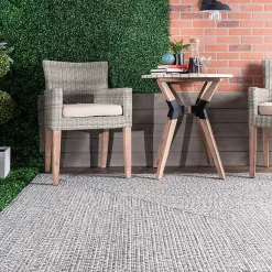 Kirklands Home Area Rugs|Braided Lefebvre Area Rug, 12x18 Gray