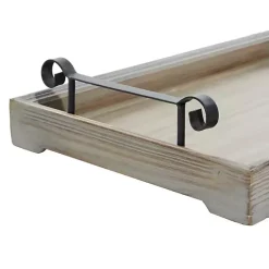 Hot Brushed Distressed 2-pc. Decorative Tray Set Decorative Trays