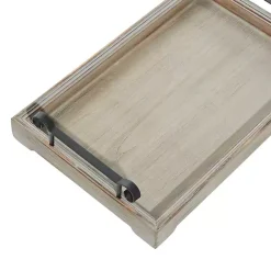 Hot Brushed Distressed 2-pc. Decorative Tray Set Decorative Trays