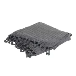 Discount Cable Knit Tassel Throw Blankets & Throws