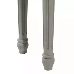 Kirklands Home Console Tables|Carved Wood Console Table Gray