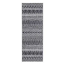 Kirklands Home Area Rugs|Gray Chelsea Geometric Washable Runner, 2x7