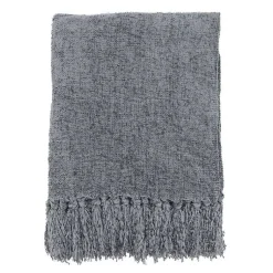 Outlet Chenille Throw with Fringe Blankets & Throws