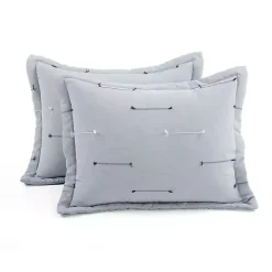 Kirklands Home Comforters|Clip Jacquard 3-pc. King Comforter Set Gray