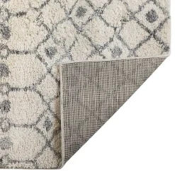 Kirklands Home Area Rugs|Diamond Runner Gray