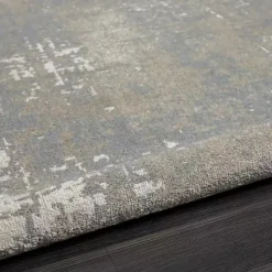 Kirklands Home Area Rugs|Distressed Washable Area Rug, 5x7 Gray