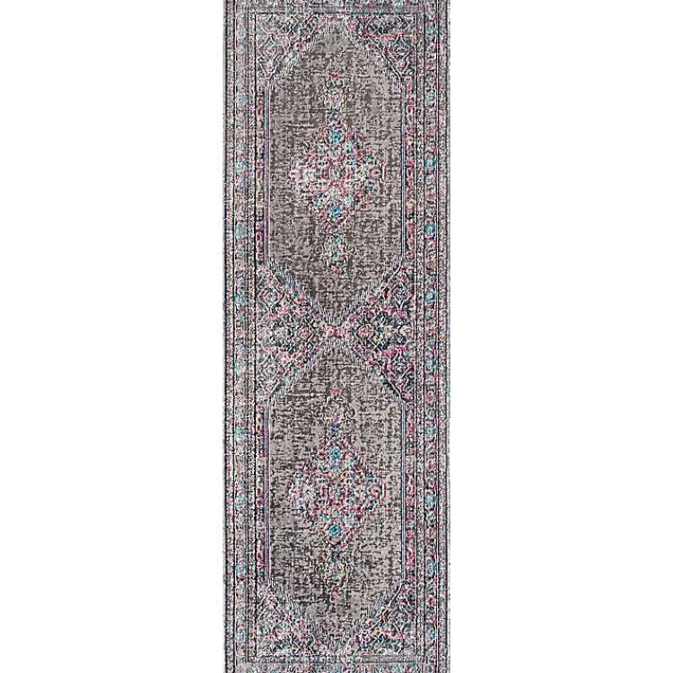 Kirklands Home Accent Rugs|Gray Dortha Runner