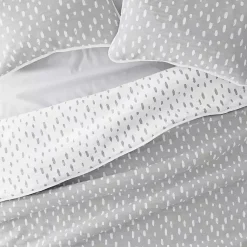 Kirklands Home Quilts|Gray Dotted Reversible 2-pc. Twin Quilt Set