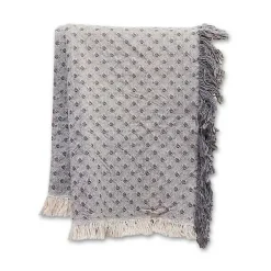 Outlet Dotted Woven Throw Blankets & Throws