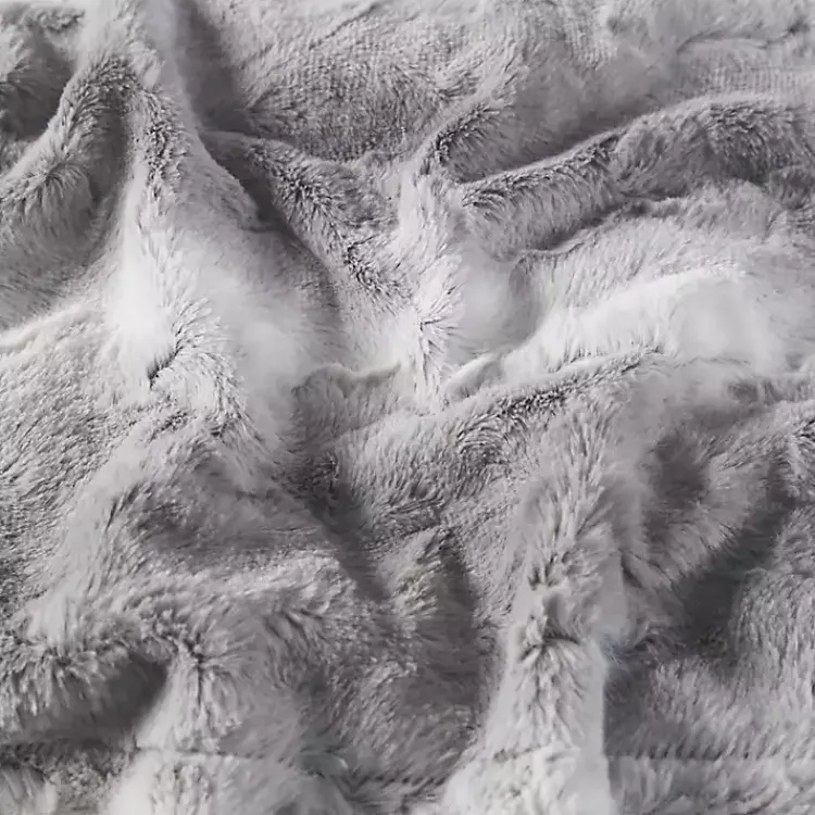 Discount Faux Fur Oversized Throw Blanket Blankets & Throws