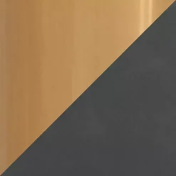 Kirklands Home Bar Stools & Counter Height Stools|Faux Leather Marge Counter Stools, Set of 2 Gray