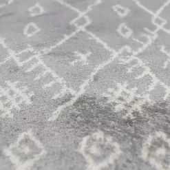 Kirklands Home Area Rugs|Geometric Area Rug, 8x10 Gray