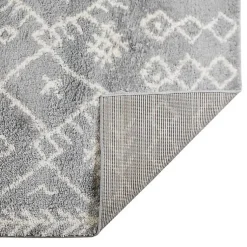 Kirklands Home Area Rugs|Geometric Area Rug, 8x10 Gray