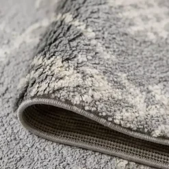 Kirklands Home Area Rugs|Geometric Area Rug, 8x10 Gray