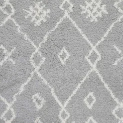 Kirklands Home Area Rugs|Geometric Area Rug, 8x10 Gray