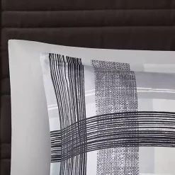 Kirklands Home Comforters|Jax Plaid 5-pc. Full/Queen Comforter Set Gray