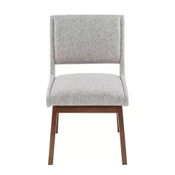 Kirklands Home Dining Chairs|Mid-Century Modern Dining Chairs, Set of 2 Gray