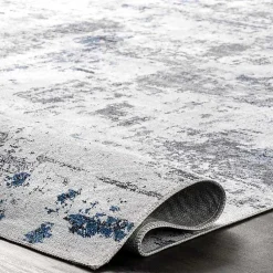 Kirklands Home Area Rugs|Gray Modern Abstract Washable Area Rug, 3x5