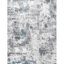 Kirklands Home Area Rugs|Gray Modern Abstract Washable Area Rug, 5x8