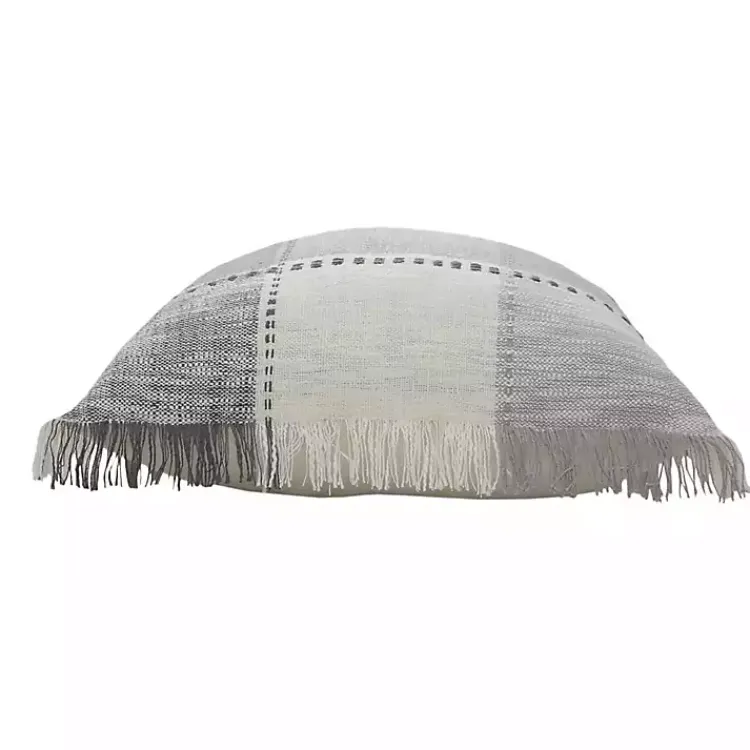 Hot Gray Monochrome Accent Pillow Pillows