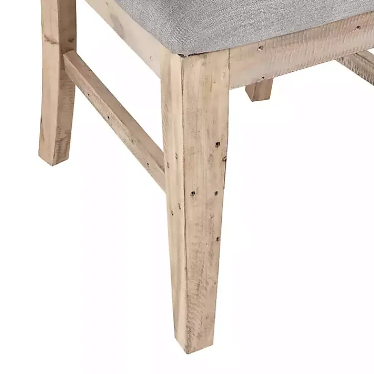 Kirklands Home Dining Chairs|Gray Natural Wooden Sonoma Dining Chairs, Set of 2 Tan