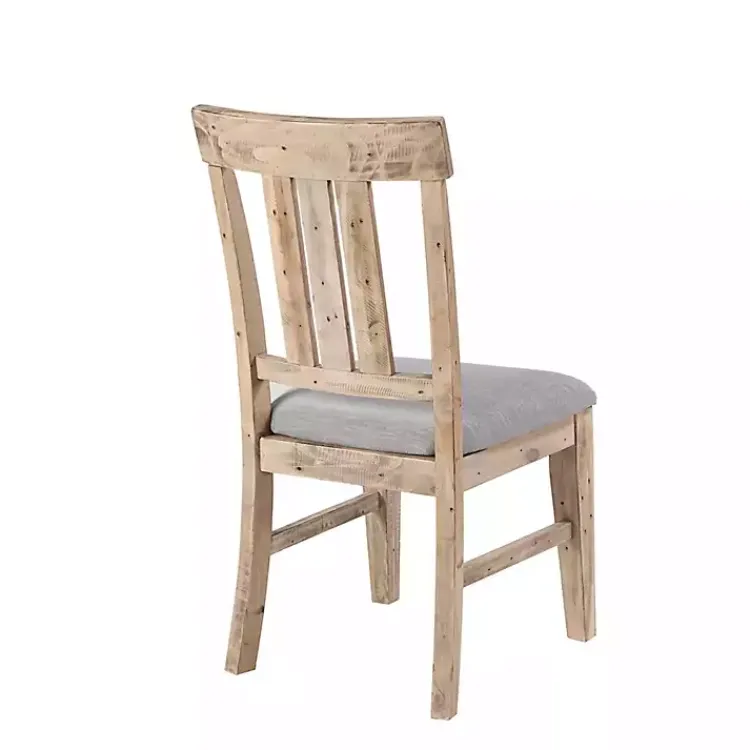 Kirklands Home Dining Chairs|Gray Natural Wooden Sonoma Dining Chairs, Set of 2 Tan