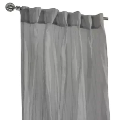 Kirklands Home Curtains & Drapes|Paloma Curtain Panel, 95 in. Gray