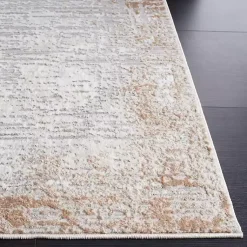 Kirklands Home Area Rugs|Gray Parker Textured Area Rug, 6x6