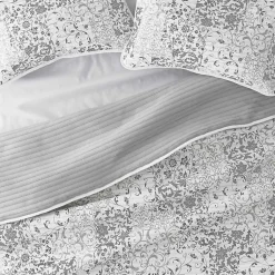 Kirklands Home Quilts|Gray Patchwork Reversible 3-pc. Queen Quilt Set