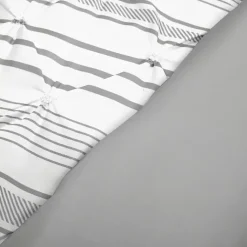 Kirklands Home Comforters|Gray Pintuck Stripe Full/Queen 5-pc. Comforter Set
