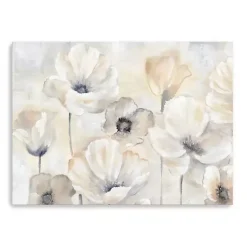 Kirklands Home Canvas Art|Poppy Garden Landscape Canvas Art Print Gray