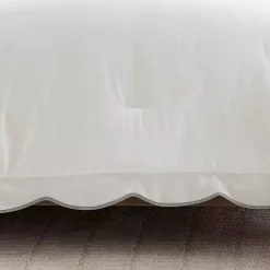 Kirklands Home Comforters|Gray Scalloped Edge 3-pc. Full/Queen Comforter Set