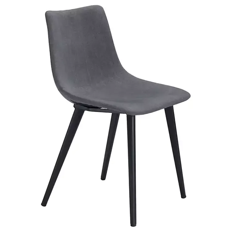 Kirklands Home Dining Chairs|Scooped Daniel Dining Chairs, Set of 2 Gray