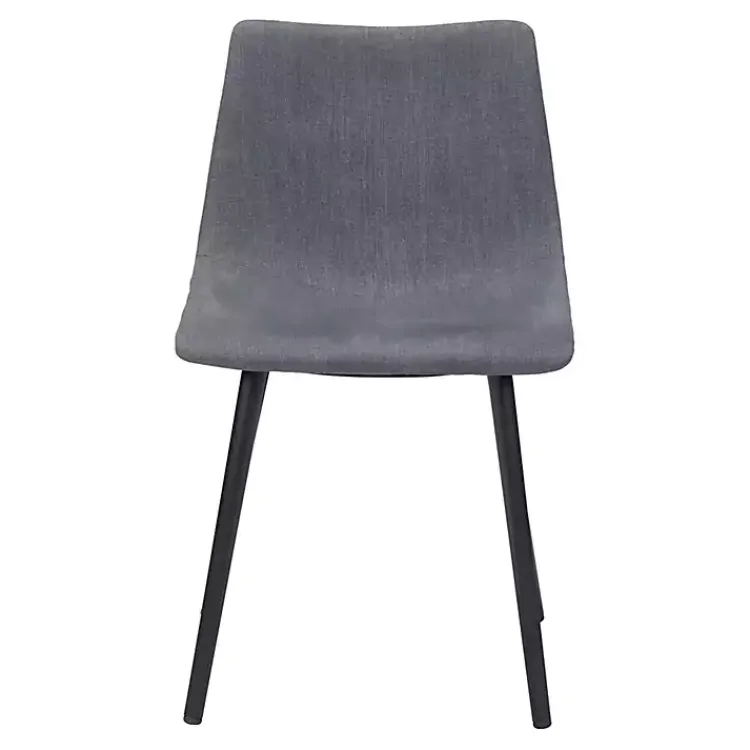 Kirklands Home Dining Chairs|Scooped Daniel Dining Chairs, Set of 2 Gray