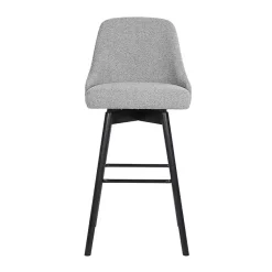 Kirklands Home Bar Stools & Counter Height Stools|Sicily Swivel Counter Stool Gray