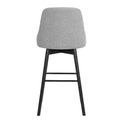 Kirklands Home Bar Stools & Counter Height Stools|Sicily Swivel Counter Stool Gray