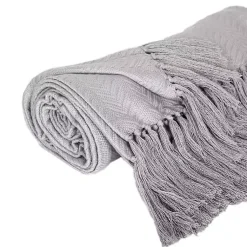 New Simple Chevron Tassel Throw Blankets & Throws
