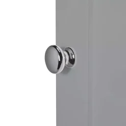 Kirklands Home Cabinets & Sideboards|Single Door 3-Drawer Cabinet Gray