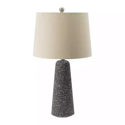 Kirklands Home Table Lamps|Gray Speckled Stone Table Lamp Tan