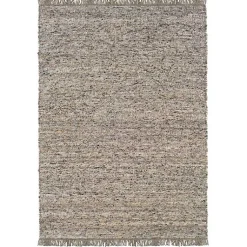 Kirklands Home Area Rugs|Speckled Woven Wool and Jute Area Rug, 7x10 Gray