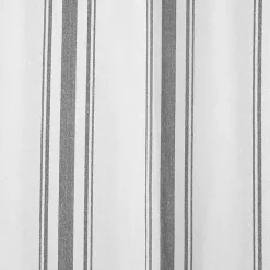 Kirklands Home Curtains & Drapes|Stripe Farmhouse Curtain Panel Set, 95 in. Gray