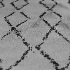 Kirklands Home Area Rugs|Striped Diamond Area Rug, 5x8 Gray