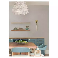 Kirklands Home Wall Murals & Wallpaper|Textured Faux Fabric Peel & Stick Wallpaper Gray