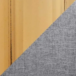 Kirklands Home Bar Stools & Counter Height Stools|Torino Gold Leg Counter Stools, Set of 2 Gray