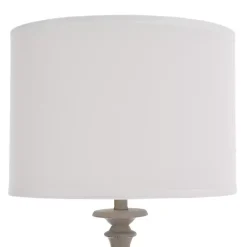 Kirklands Home Floor Lamps|Gray Traditional Spindle Floor Lamp White